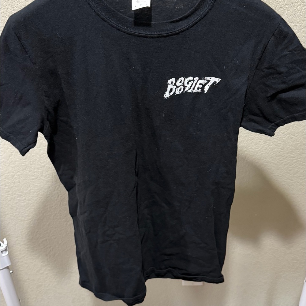 Boogie T Black Graphic T-Shirt